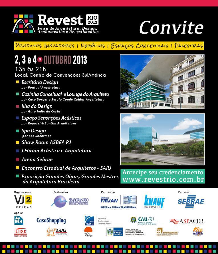 Convite com programacao Revest Rio